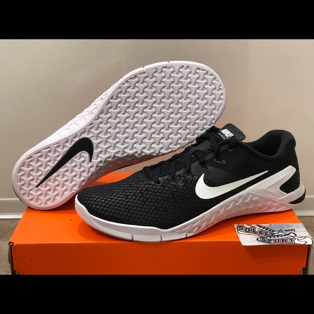 NEW Nike Metcon 4 XD Crossfit Weightlifting Black - Picture 4 of 8